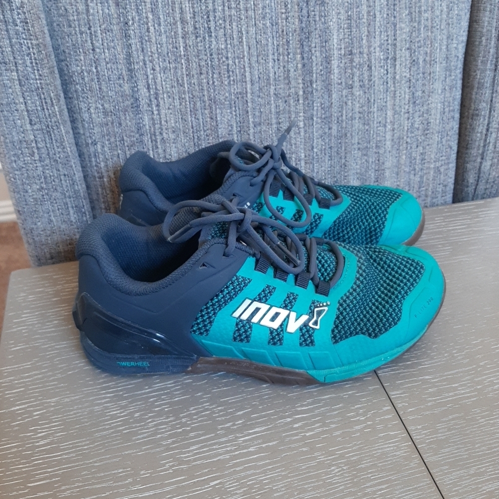 Inov-8 F-Lite 290 Knit Sneakers - Teal and Blue Women's Size 8
